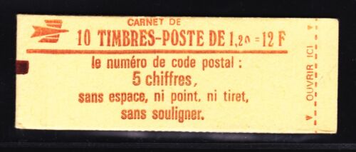 FRANCE CARNET 1974-C2a ** MNH carnet fermé, conf. N° 5, cote: 30  € - Bild 1 von 2