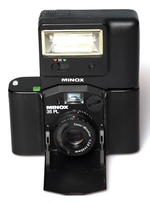 フィルムカメラ MINOX 35PL MINOX 35 PL CAMERA & flash FC35 with cases & strap NEW 1012 | eBay