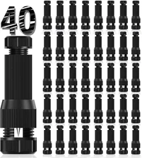40 Pack Low Voltage Wire Connectors - Waterproof Landscape Lighting Connectors, 