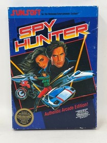 NES Nintendo - Spy Hunter (5 Screw) CIB Complete in Box / Tested (SunSoft, 1987)