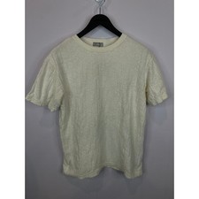Dior Towel Tee White Used XS