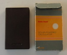 Vintage Radio Shack Solar Powered Calculator EC-402 with Box
