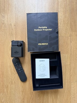 FILMATIC Portable Outdoor Mini Projector Smart Android TV Bundle + 256GB SanDisk