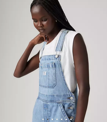 LEVI'S Premium Xl Overalls - Invested Indigo - Light Wash (NEW) | eBay