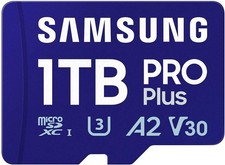 Samsung 1TB PRO PLUS Micro SD MicroSDXC V30 A2 Class 10 UHS-I U3 4K Memory Card