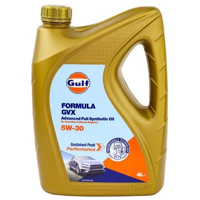 Motoröl Gulf Formula GVX 5W-30 4 Liter für Mercedes Nissan Porsche Seat Skoda