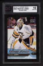 2016-17 UPPER DECK #466 TRISTAN JARRY ROOKIE CARD KSA 10 GEM MINT. rookie card picture