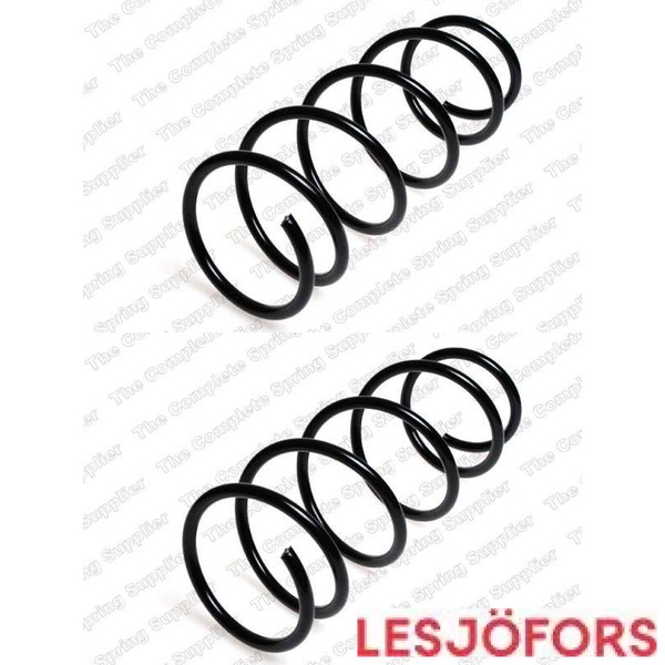 2X Fahrwerksfeder LesjÖFors 4072929 2 Federn Satz Federnsatz FüR Renault-image