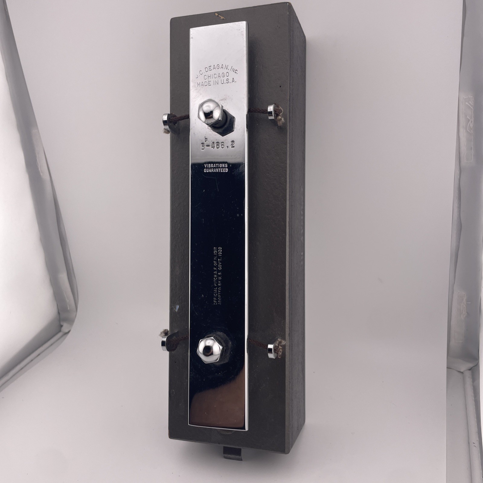 Vintage JC Deagan studio tuning bar B flat-466.2