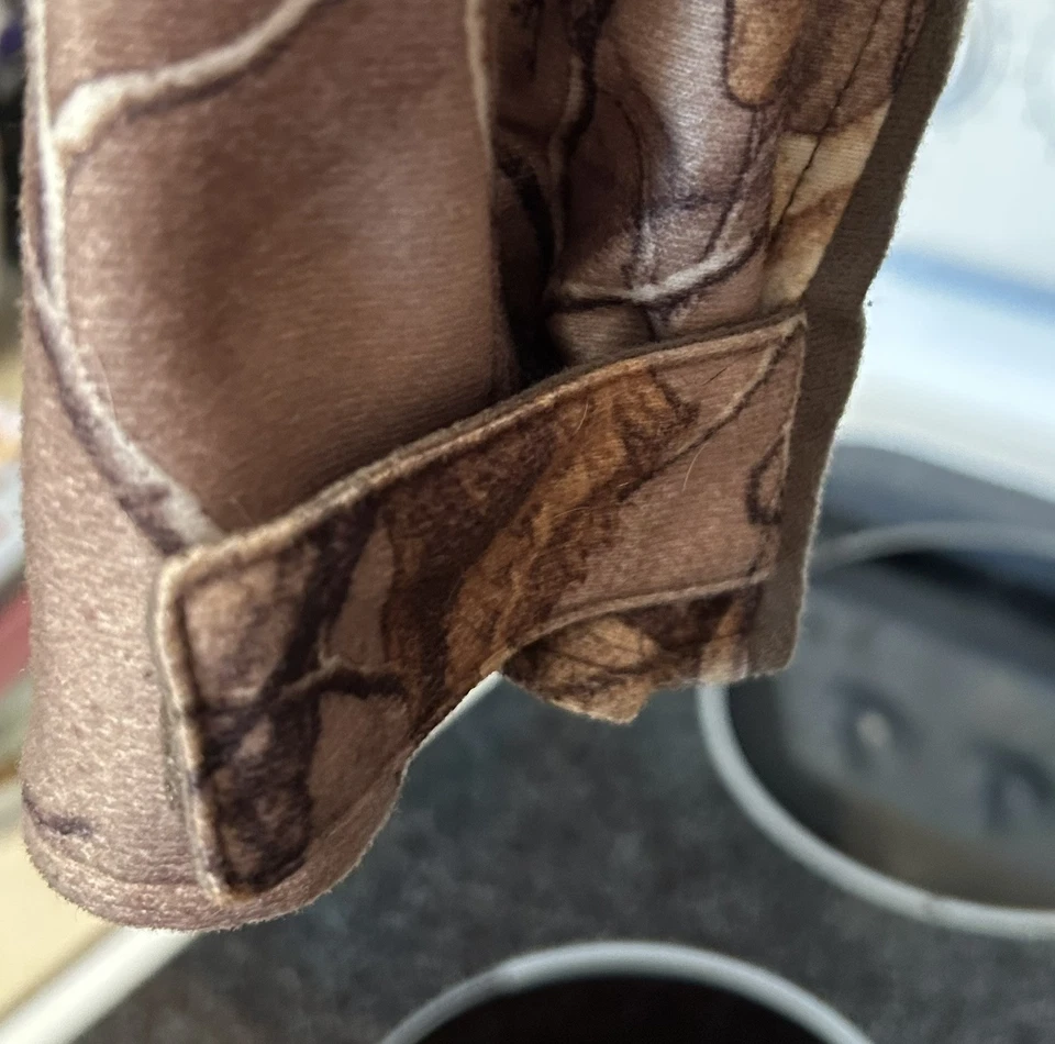 Boys Size Medium GAME WINNER jacket Camouflage with Hood full Zip Hunting - Image 4 of 4