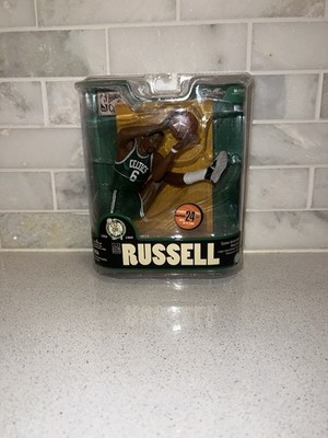 Boston Celtics Bill Russell McFarlane NBA Hardwood Classics Figure Series 3 NIP