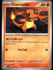 Pokemon TCG Card - Charmander 11/94 Common | Phantasmal Flames (2025)