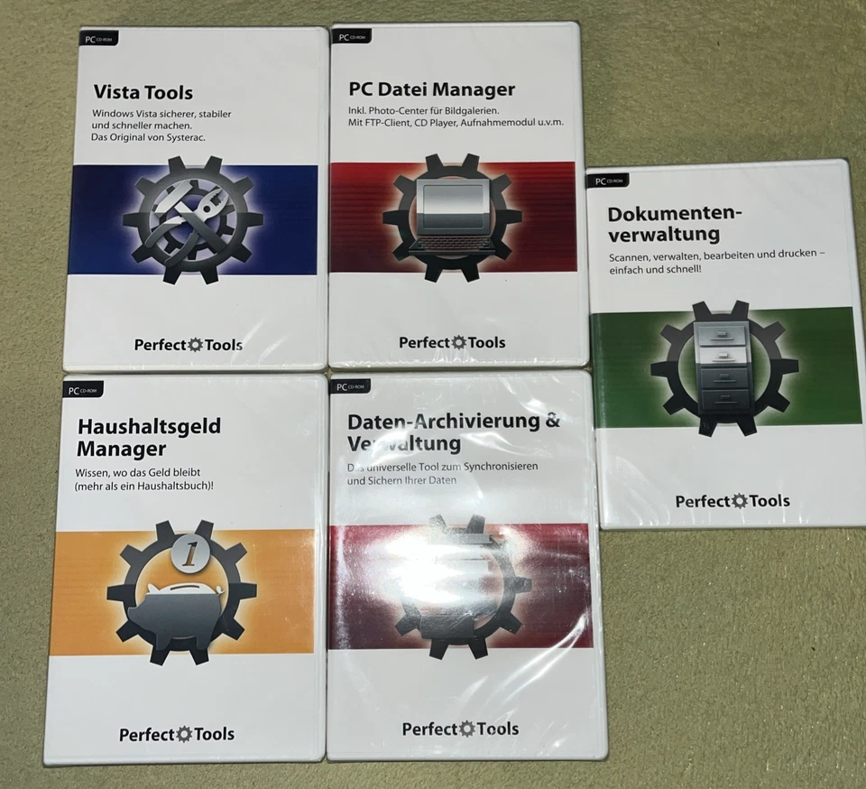 PC Software Perfekt Tools Konvolut OVP - Bild 2 von 3