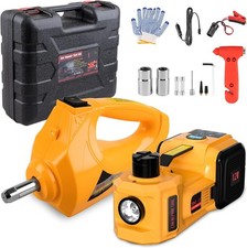 5 Ton Electric Car Jack Kit 12v W Impact Wrench Air Pump Led Light 5 Ton Electric Car Jack Kit 12v W Impact Wrench Air Pump Led Light