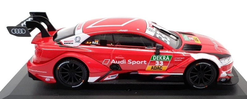 Burago escala 1/32 #18 41160 - Audi RS 5 DTM 2018 #33 - rojo Foto 4 de 4