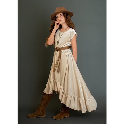 Joyfolie Mia Joy Aleena Dress in Ivory Girl s Size 6