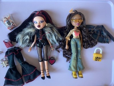Custom Bratz Lina and Saha Doll Lot 