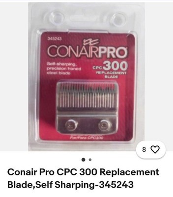 Conair Pro CPC 300 Replacement Blade,Self Sharping-345243