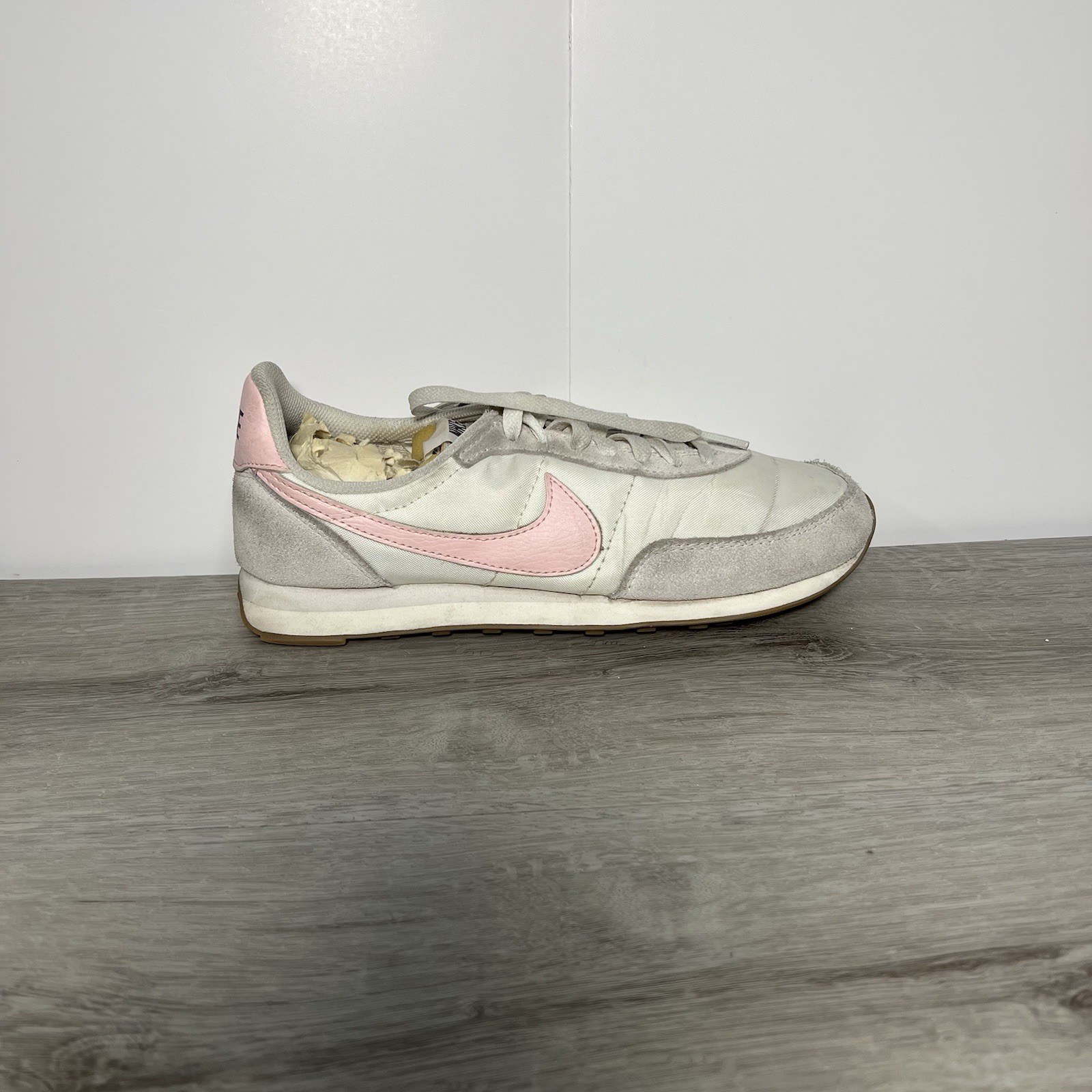 Nike Waffle Trainer 2 DA8291-004 UK White Pink Women's 7.5 Running Casual