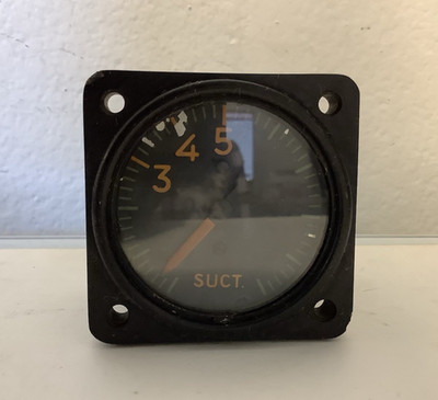 Collens Instruments AN5771T5A Suction Gauge Indicator P/N 200B