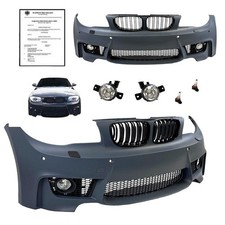 Sto�stange vorne K�hlergrill Nebelscheinwerfer pa�t f�r BMW 1er E81 E87 E82 E88