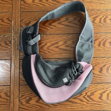 Pet Dog Sling Carrier Breathable Mesh Travel Bag 14 For Cats And Dogs Size S