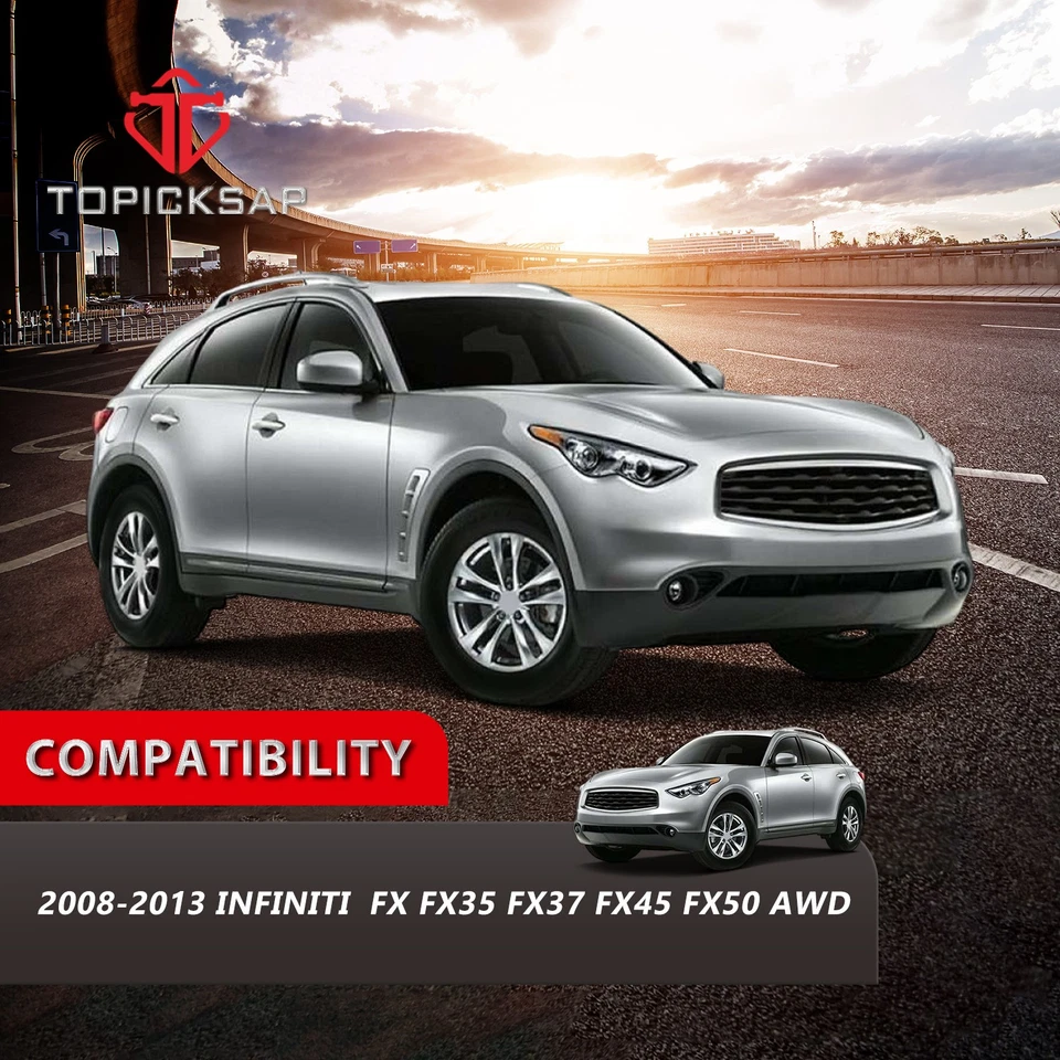 4x Kit de suspensión delantera AWD kits de brazo de control para Infiniti FX35 FX37 FX45 FX50 Foto 2 de 4