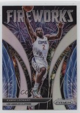 2021-22 Panini Prizm Fireworks Silver Prizm Kawhi Leonard #7 0u5r