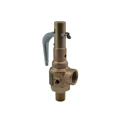 Apollo Valves 19-KJHA-50 Safety Valve 2'' x 2.5'' Bronze 50 PSI 406¬ F MNPT/FNPT