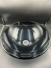 Vigo VG07042 Black 16-1/2" Glass Bathroom Vessel Sink