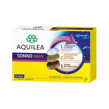 Aquilea Sonno Forte Integratore per il Sonno e il Rilassamento, 30 Compresse
