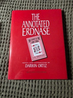 The Annotated Erdnase by Darwin Ortiz Hardcover. OOP.