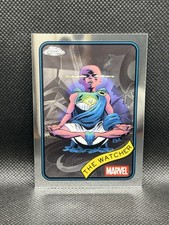 2025 Topps Chrome Marvel The Watcher #28 Uatu Base Card