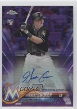 2018 Topps Chrome Rookie Purple Refractor 197/250 Garrett Cooper #RA-GC Auto 0c6