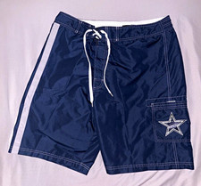 Retro Y2K NFL Team Apparel Dallas Cowboys Board Shorts Swim Trunks XL