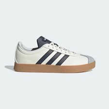 Adidas VL Court Base Size 11 "White/Navy Blue" Women's Sneakers