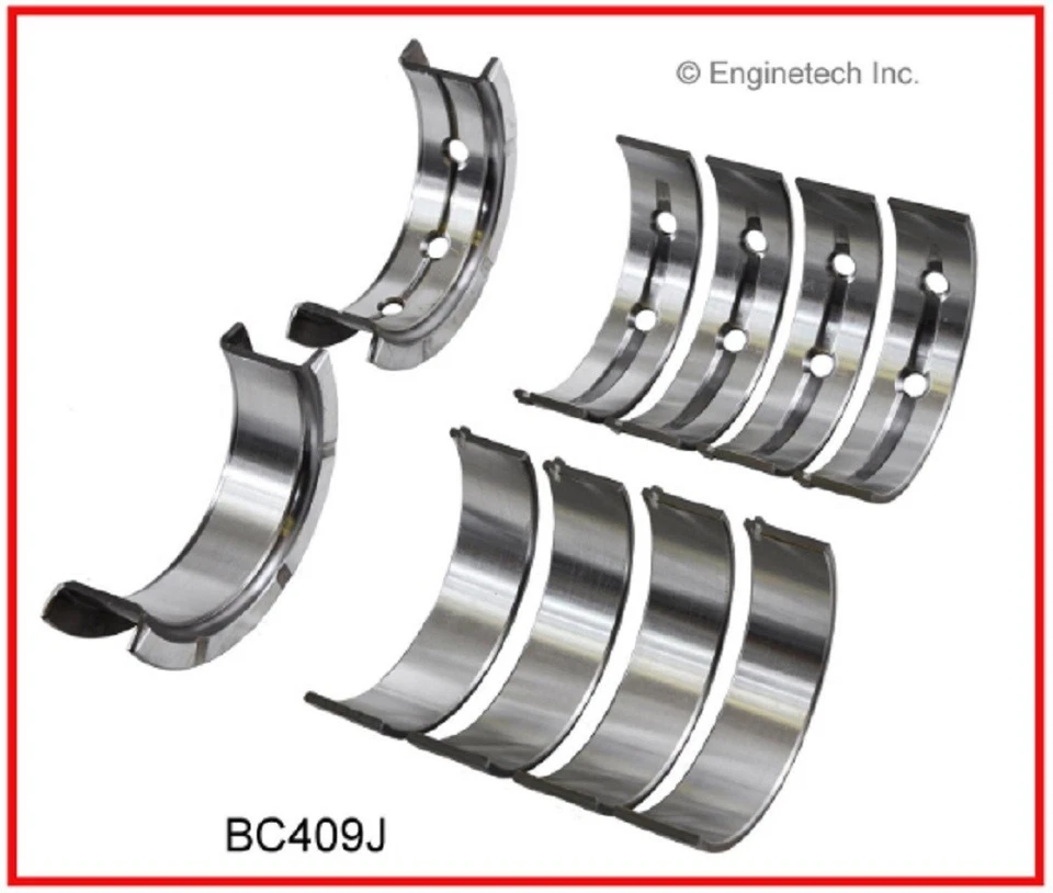 Rodamientos principales y de leva Enginetech para Chevrolet GMC GenIV 4.8 5.3 6.0 6.2 08-16 Foto 4 de 4