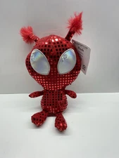 Way To Celebrate Valentines Day Alien Chrome Red Plush New With Tag