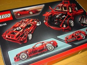 Lego 8145 Ferrari 599 GTB Fiorano 1:10 Scale 1326pcs New Sealed