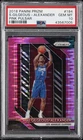 2018 Panini Prizm Basketball Pink Pulsar Shai Gilgeous-Alexander #184 PSA 9