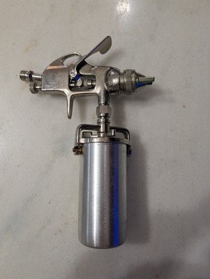 Husky HDS550 Touch-Up Spray Paint Gun 8 oz Canister Siphon Feed Detail Sprayer