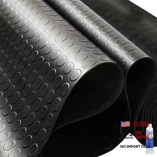 Coin-grip Rubber Flooring Roll - Waterproof - 4 X 14 - 18 Thick Coin-grip Rubber Flooring Roll - Waterproof - 4 X 14 - 18 Thick