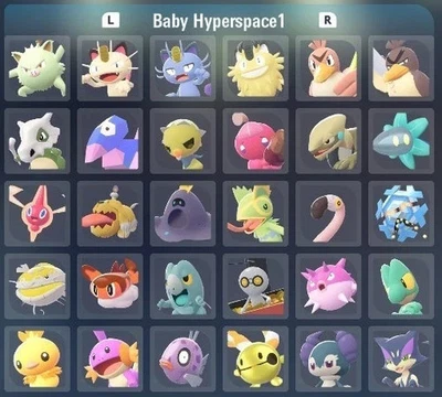 Tutti i 60 DLC Shiny Alpha Baby Pokémon Leggende Pokemon ZA Mega Dimensione