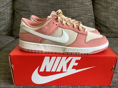 Nike Dunk Low Retro PRM Red Stardust FB8895-601 Size 12