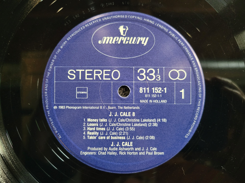JJ CALE #8 IMPORT NETHERLANDS - Picture 3 of 4