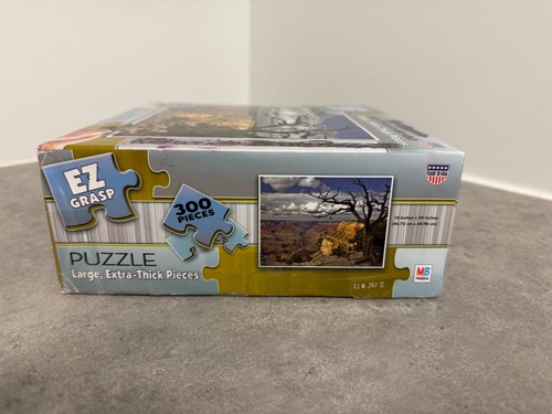 Hasbro/MB EZ Grasp 300 piece puzzle "Grand Canyon" 18 in x 24 in Made in USA - Picture 4 of 7