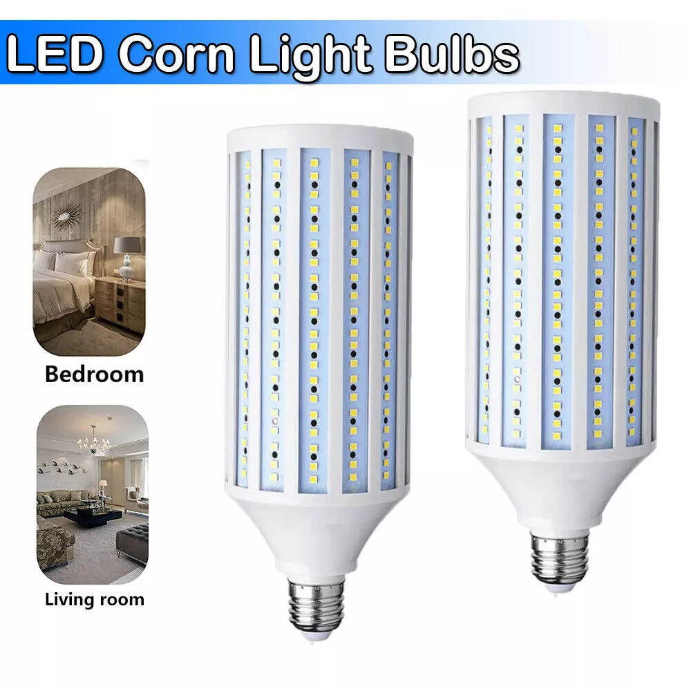 LED Corn Light Bulb Chandelier Lamp 5W 150W Warm Cool Daylight E27 B22 E40 E14