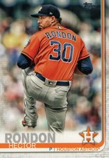 #91 Hector Rondon Houston Astros  2019 Topps Series 1 Baseball Card EAC