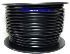 18 Gauge 500ft Black Auto PRIMARY WIRE 12V Car Boat RV Wiring Power Remote Cable
