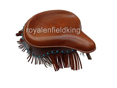 Indisch Chief Scout Drifter 800 1500 Hellbraun Gilory Roadmaster Bobber Solo